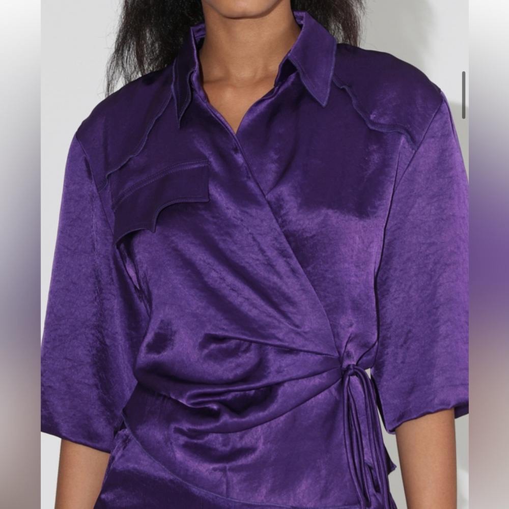 Nanushka blouse xs